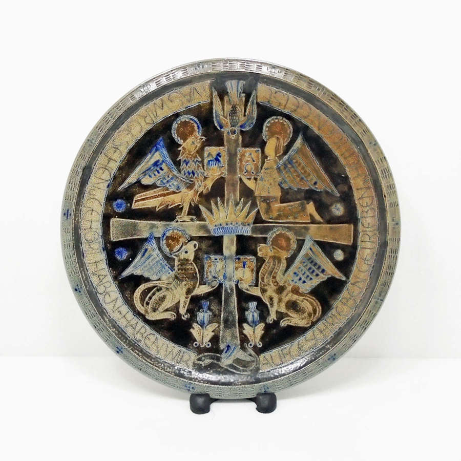 Rare Wall Plaque by Wim M&uuml;hlendyck