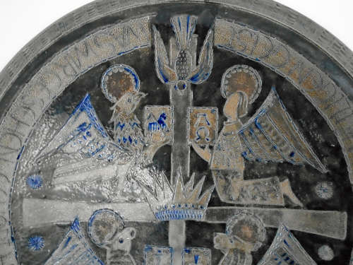 Rare Wall Plaque by Wim Mühlendyck