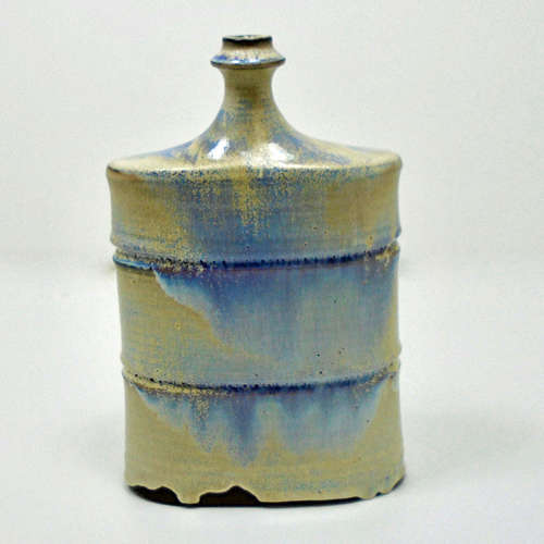 A striking modernist studio pottery vase by Wilhelm & Elly Kuch