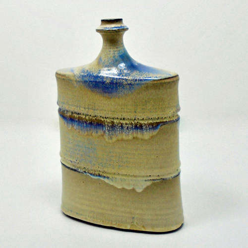 A striking modernist studio pottery vase by Wilhelm & Elly Kuch
