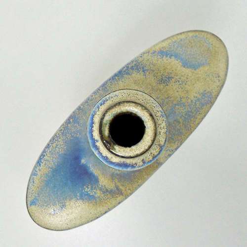 A striking modernist studio pottery vase by Wilhelm & Elly Kuch