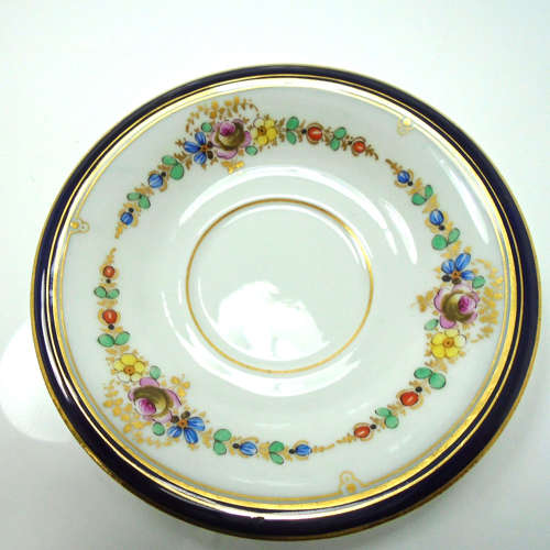 Meissen Demitasse with High Double Swan-Neck Handle