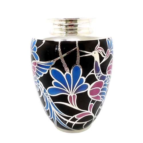 A fine and Rare Friedrich Spahr Silver Overlay Vase