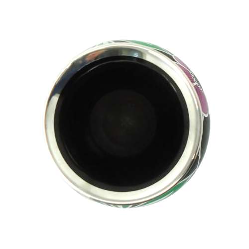 An Elegant Friedrich Spahr Silver Overlay Vase