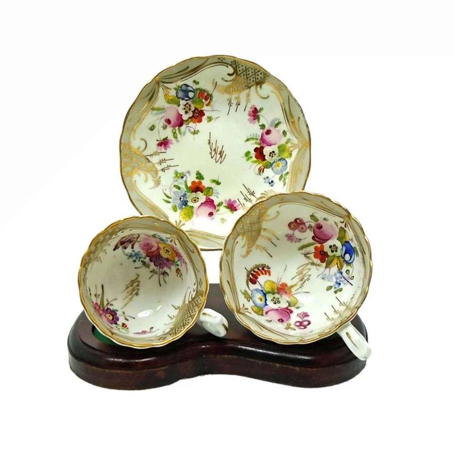 Hilditch Porcelain Trio Pattern 2096