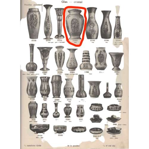 Rare Trophy Vase by Friedrich Deusch