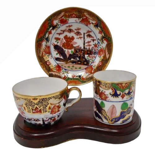 Georgian Period Bute shape Spode trio pattern 967