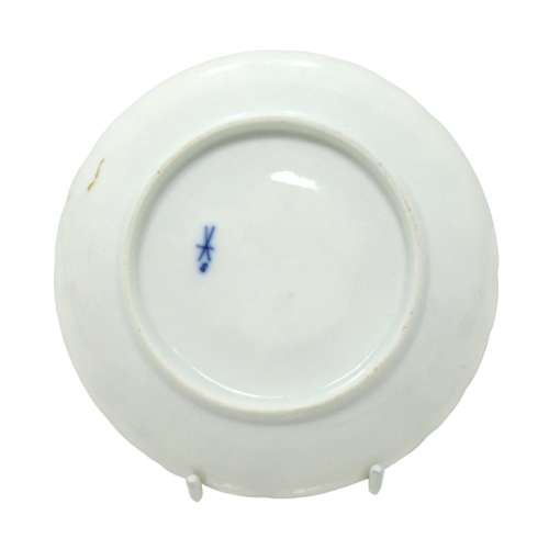 A beautifully Painted 19th C Samson Paris Cup & Saucer