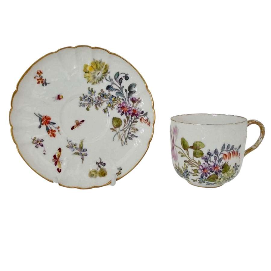 Samson of Paris floral cup & saucer