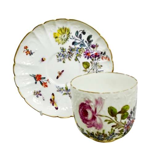 Samson of Paris floral cup & saucer
