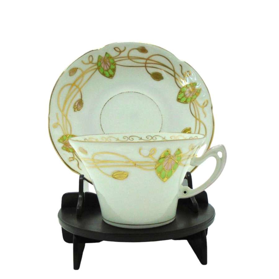 Rosenthal Art Nouveau Racine Shape Cup & Saucer