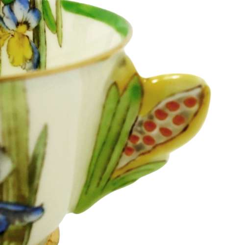 Royal Doulton Iris Cup, Saucer & Plate Pattern V1329 Circa 1933