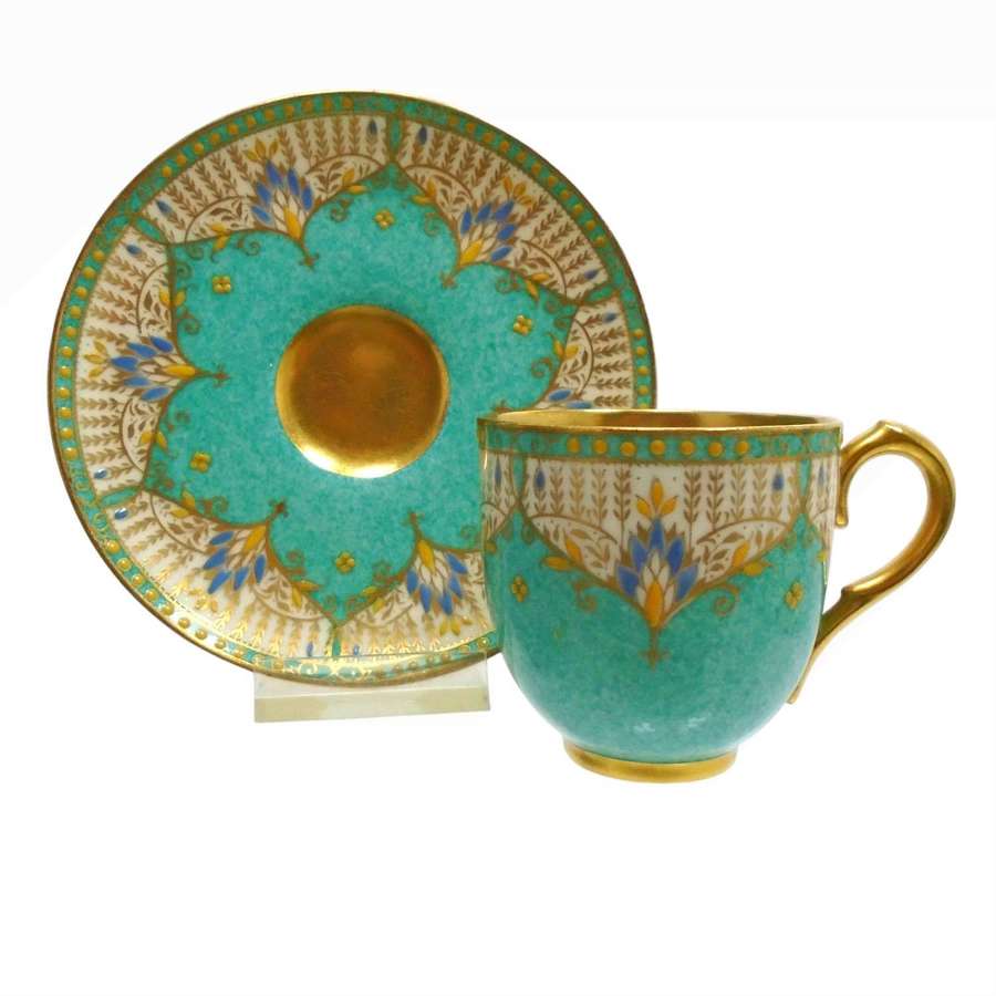 Royal Worcester Demitasse Cup & Saucer