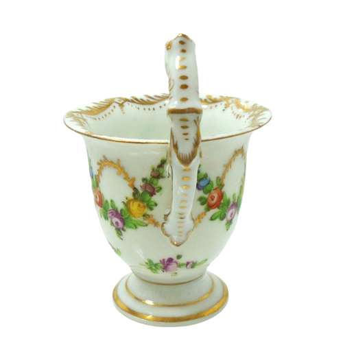 Donath & Co Dresden Empire Eagle handle cabinet cup & saucer