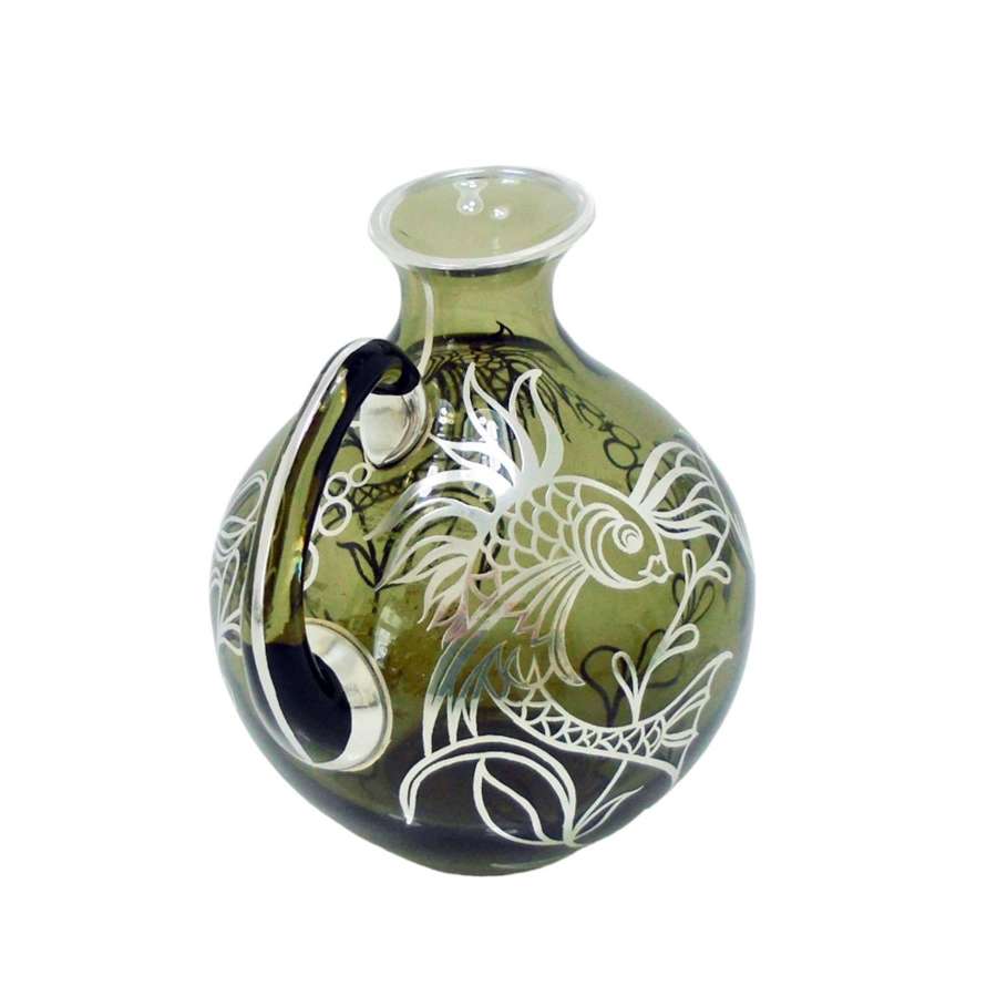 Friedrich Deusch Smoke Glass wine/water carafe/jug