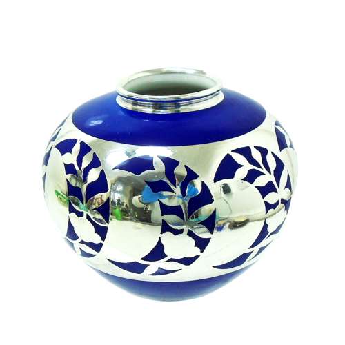 Gebrüder Deyhle silver overlay  Fürstenberg Porcelain