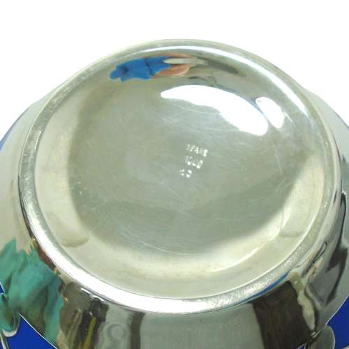 Art Deco Period Silver Overlay Vase