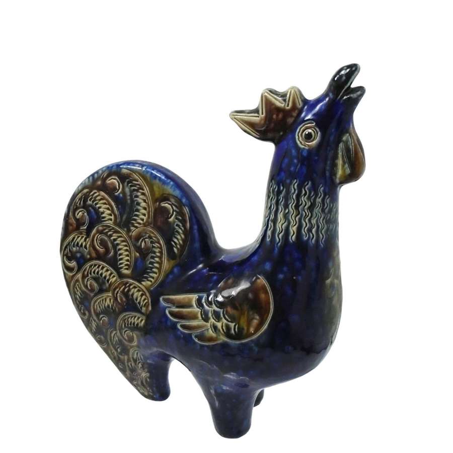 Studio Pottery figure of a rooster by Klotilde Giefer Bahn
