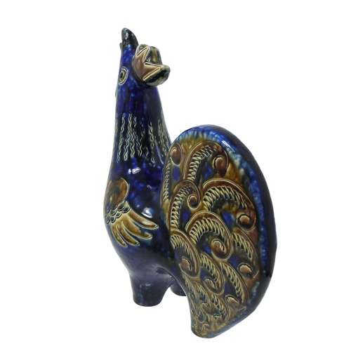 Studio Pottery figure of a rooster by Klotilde Giefer Bahn