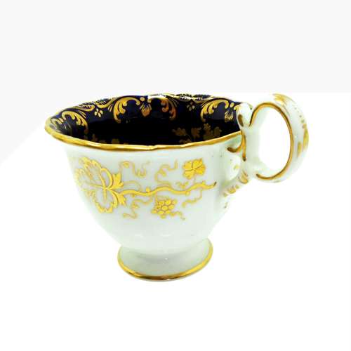 Coalport Porcelain Trio Painted by Cecil Jones