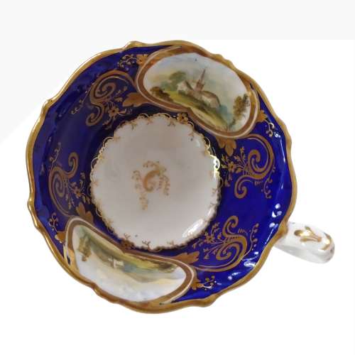 Hilditch Porcelain Landscape Trio