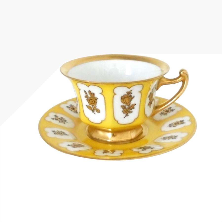 Rosenthal Greque-Shape Tea Cup & Saucer