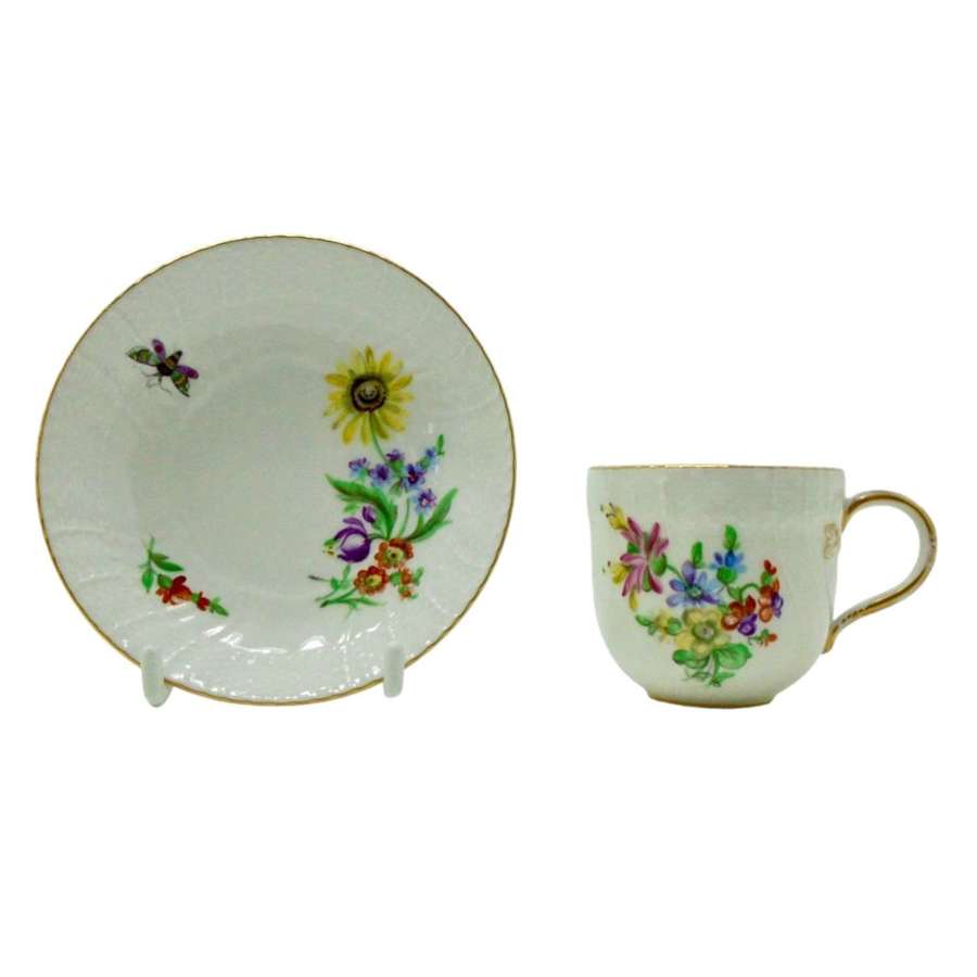 Berlin Hausemaler painted demitasse