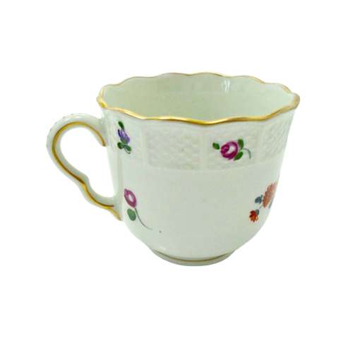 Fine Thuringia Porcelain Cup & Saucer