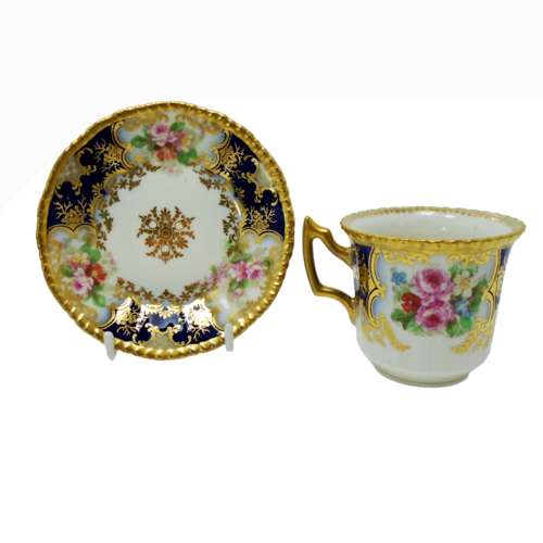 Limoges Cup & Saucer