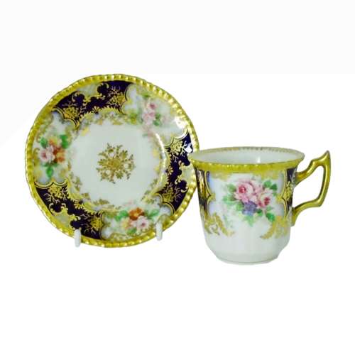 Limoges Cup & Saucer