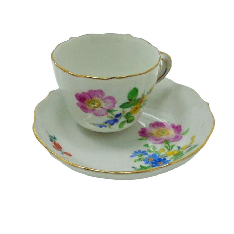 Meissen Porcelain Demitasse