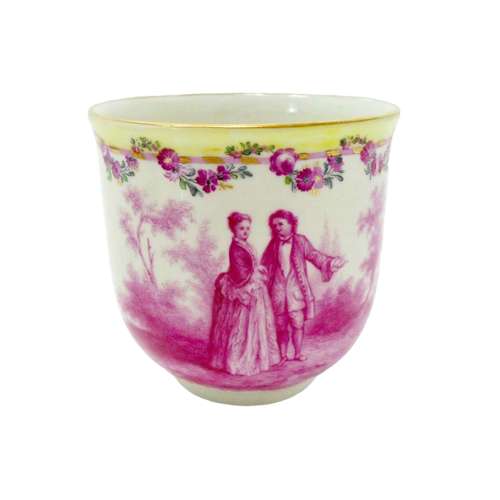 Berlin Porcelain Cabinet Cup & Saucer
