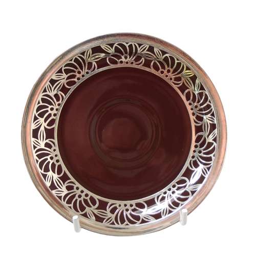 Rosenthal Silver Overlay Cup & Saucer