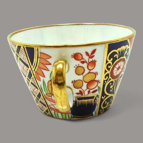 Cauldon Porcelain Imari Pattern Cup & Saucer