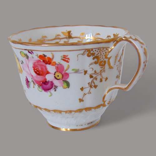 Coalport Porcelain Trio Pattern 966