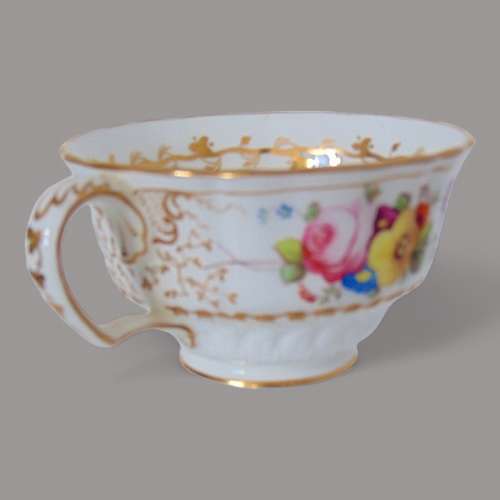 Coalport Porcelain Trio Pattern 966