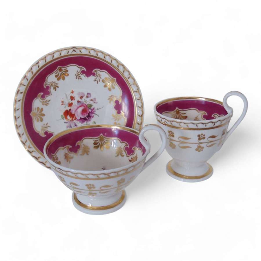 Ridgway Porcelain Trio
