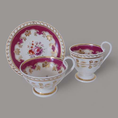 Ridgway Porcelain Trio