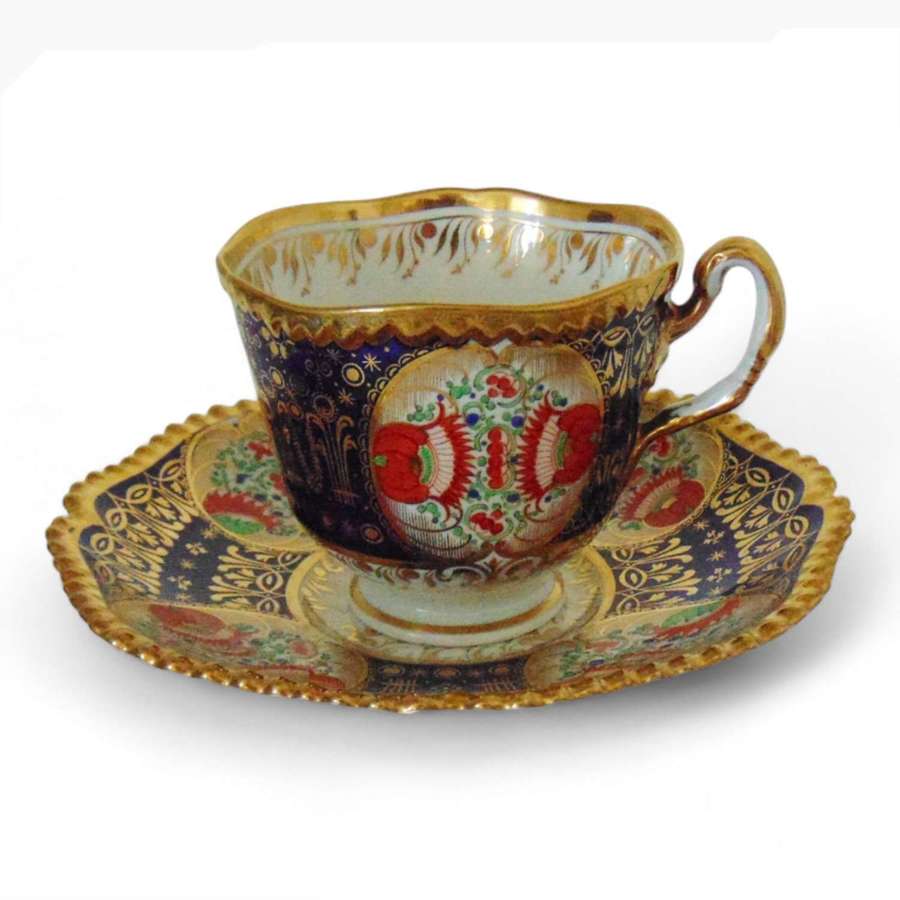 Flight Barr & Barr Worcester Cup & Saucer