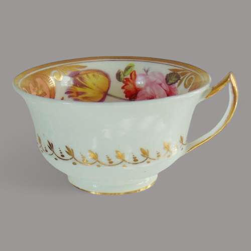 Yates English Porcelain Cup & Saucer