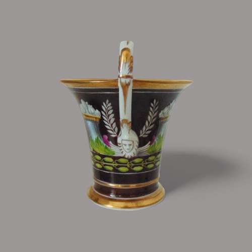 Continental Porcelain chocolate cup & saucer