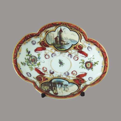 Carl Thieme - Harbour Scene cup & saucer