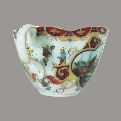 Carl Thieme - Harbour Scene cup & saucer