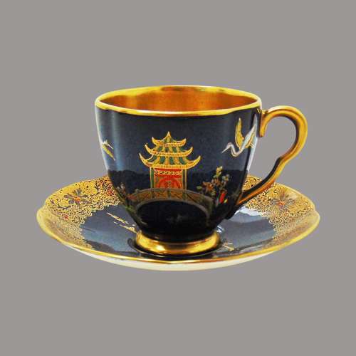 Carlton Ware Pagoda Demitasse