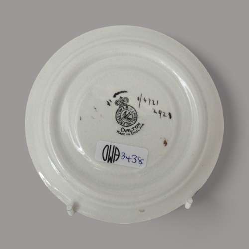 Carlton Ware Yellow Pagoda Coffee Can & Saucer