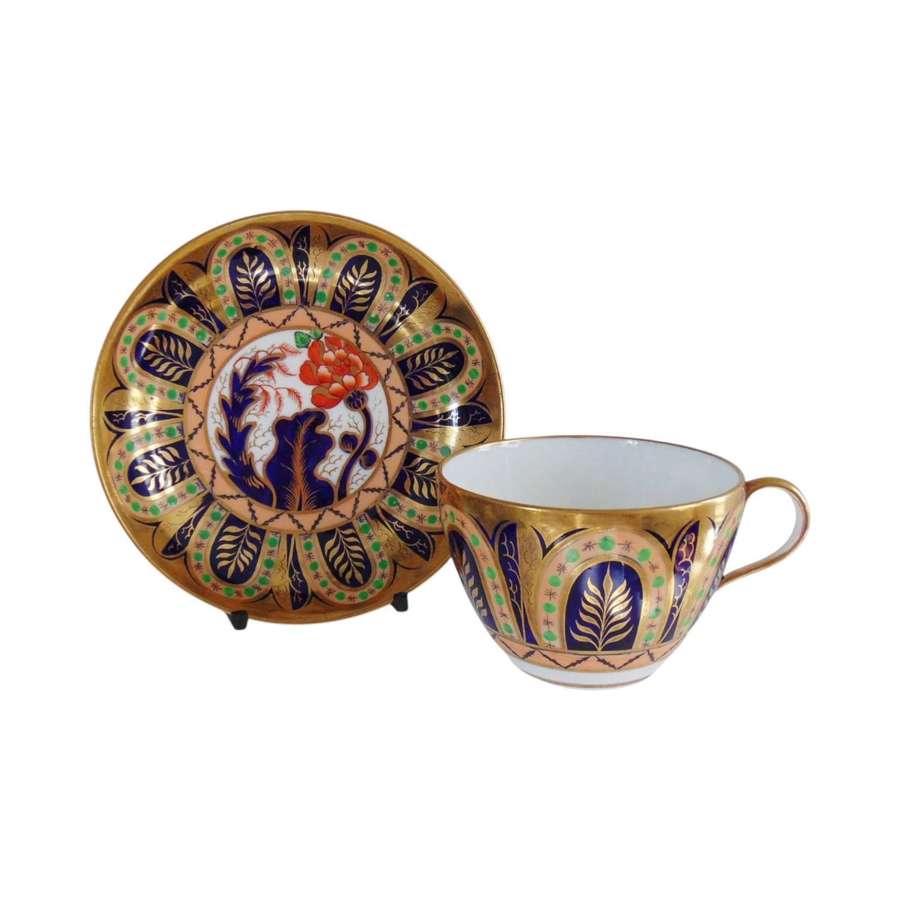 Coalport Imari Inspired Cup & Saucer