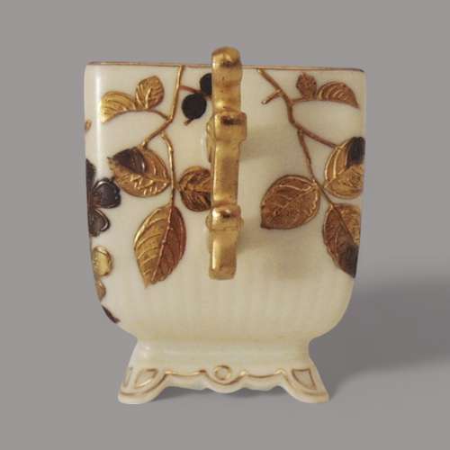 Pirkenhammer Aesthetic Movement Cup & Saucer