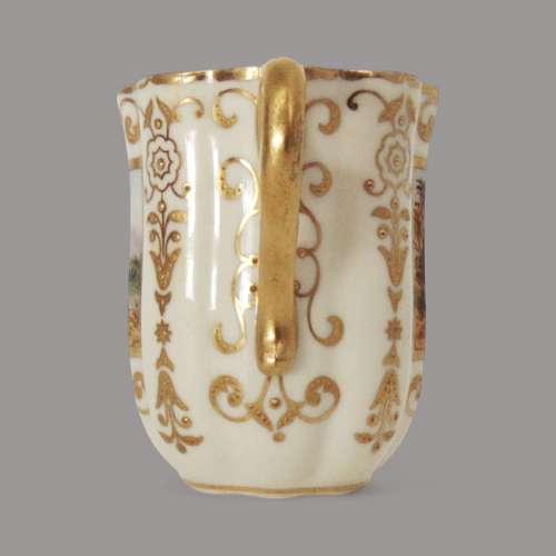 Coalport Demitasse with Landscape painting