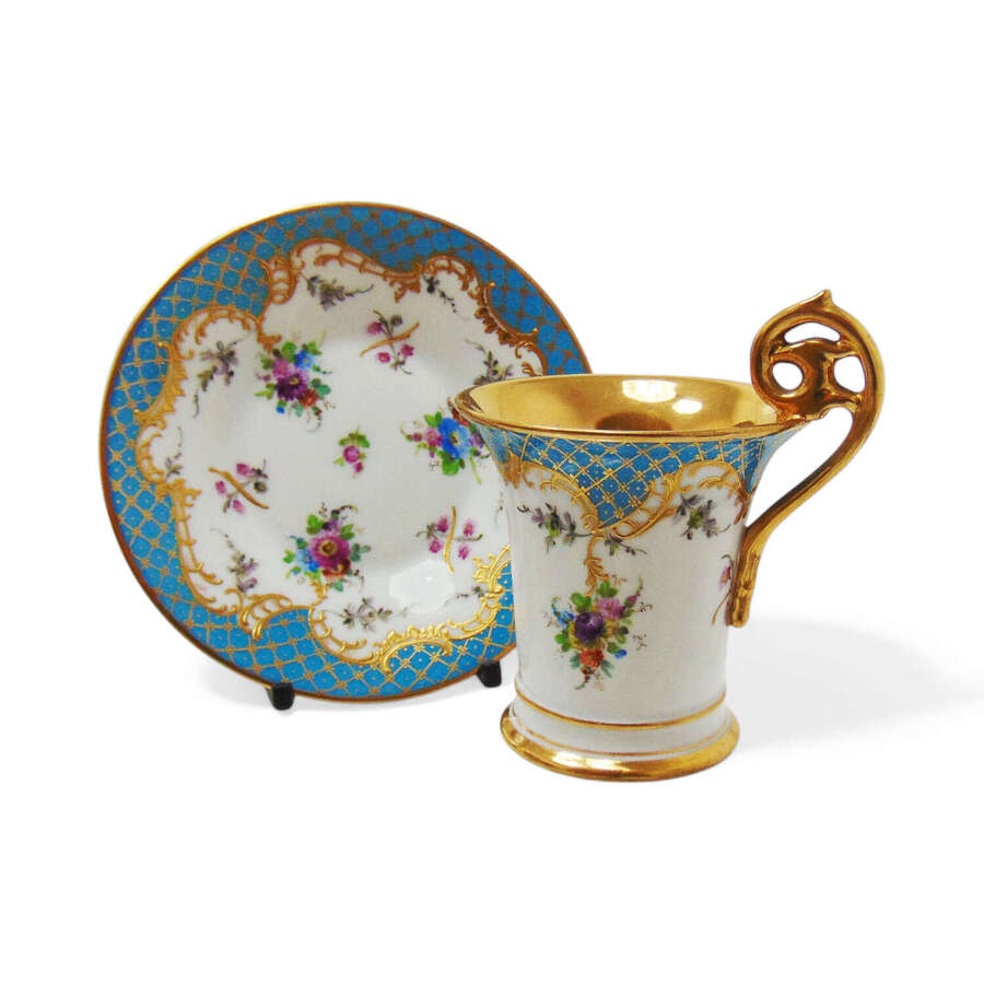 Richard Klemm chocolate cup & saucer