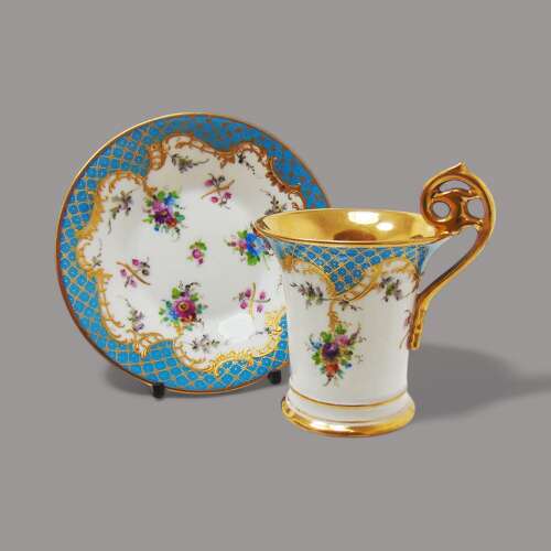 Richard Klemm chocolate cup & saucer